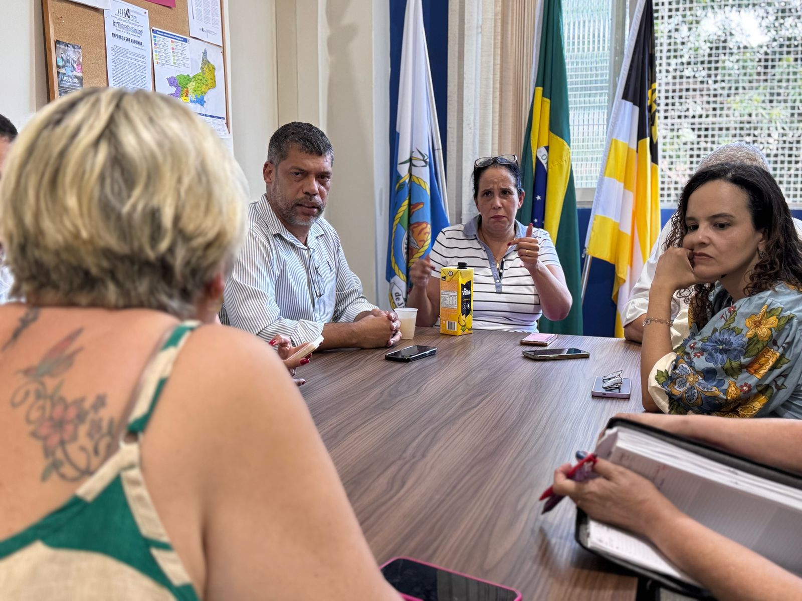 Agenda com a comunidade
